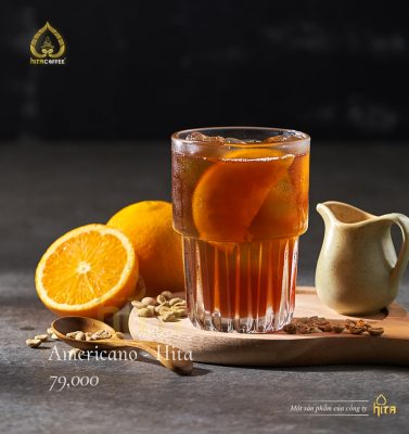 Ly cà phê Americano tại HITA Coffee 9