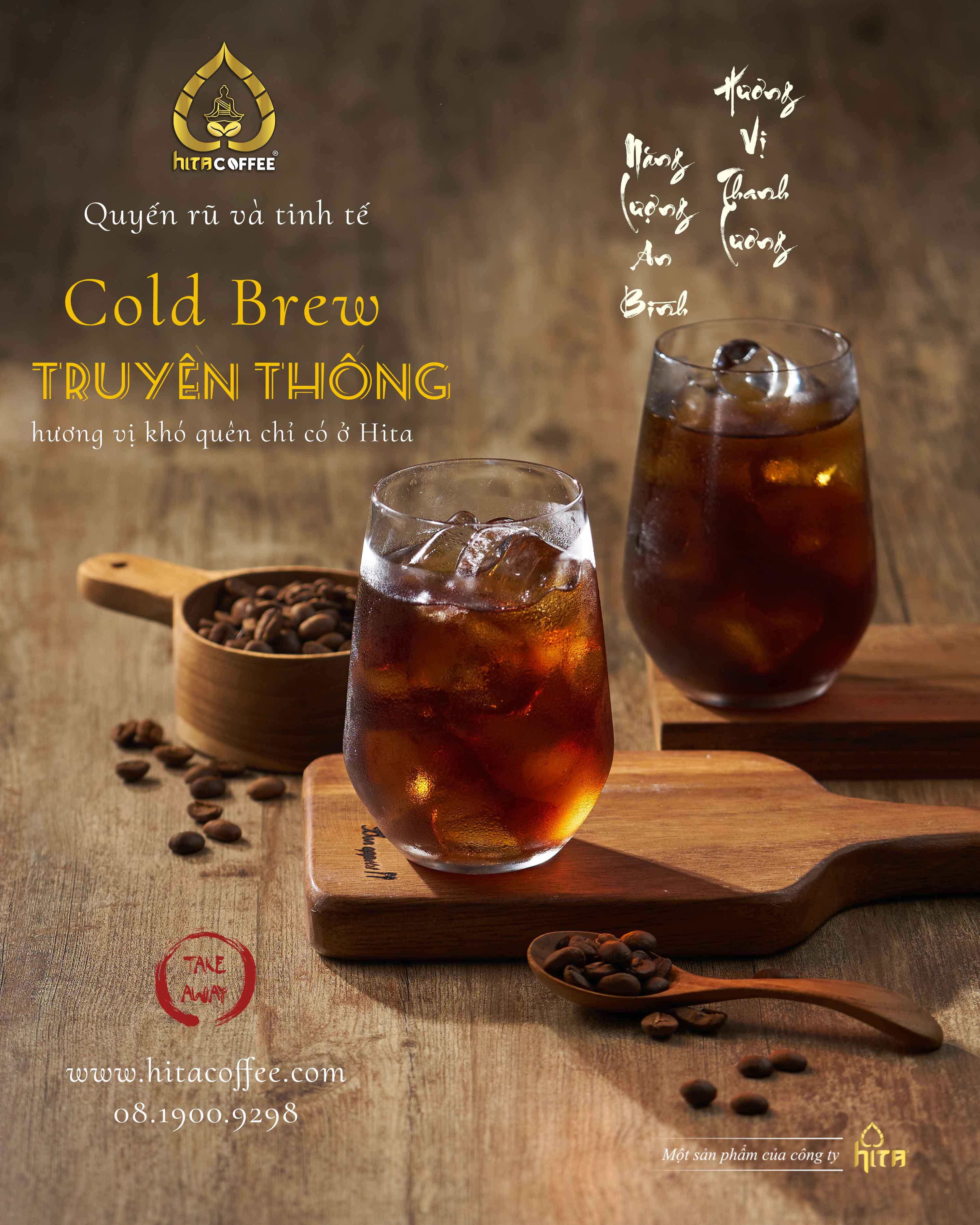 Ly cà phê Cold Brew tại HITA Coffee 8